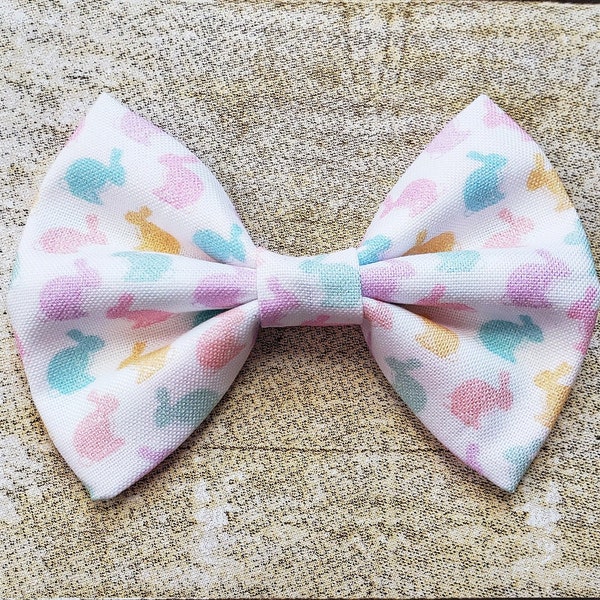 Easter bunny hair bow | Easter hair bow | Easter bow | Bunny bow | Bunny hair bow | Bunny hair clip | Baby girl Easter | Easter hair clip