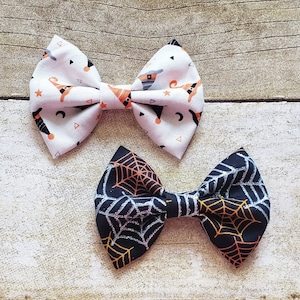 Spider web hair bow | Witch hair bow | Witch hat hair bow | Spider web bow | Halloween hair bow | Halloween bows | Halloween hair clip