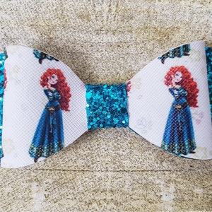 Disney Brave hair bow | Merida hair bow | Brave Merida hair bow | DIsneys Brave bow | Princess Merida hair bow | Disney princess hair bows