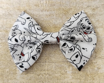 101 dalmatians hair bow | Dalmatian hair bow | Disney hair bow | Disney bow | Dog hair bow | 101 dalmatians | 101 dalmatians hair clip