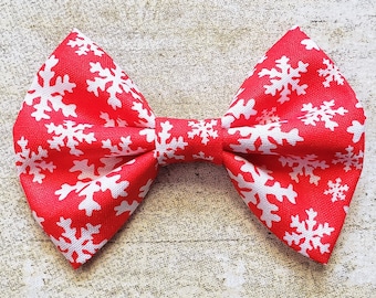 Snowflake hair bow | Snowflake bow | Snowflake hair clip | Winter hair bow | Snow hair bow | Snowflake headband | Winter bows | Hair bow