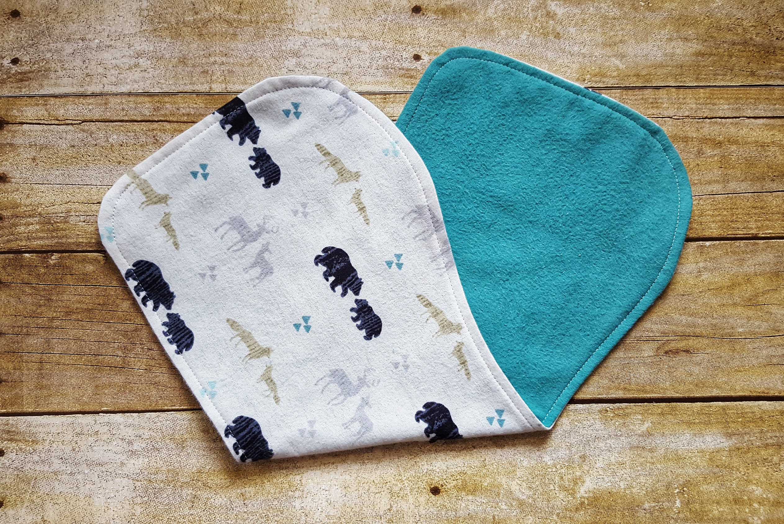 Burp cloths boy Boy burp cloths Burp cloths Deer burp Etsy