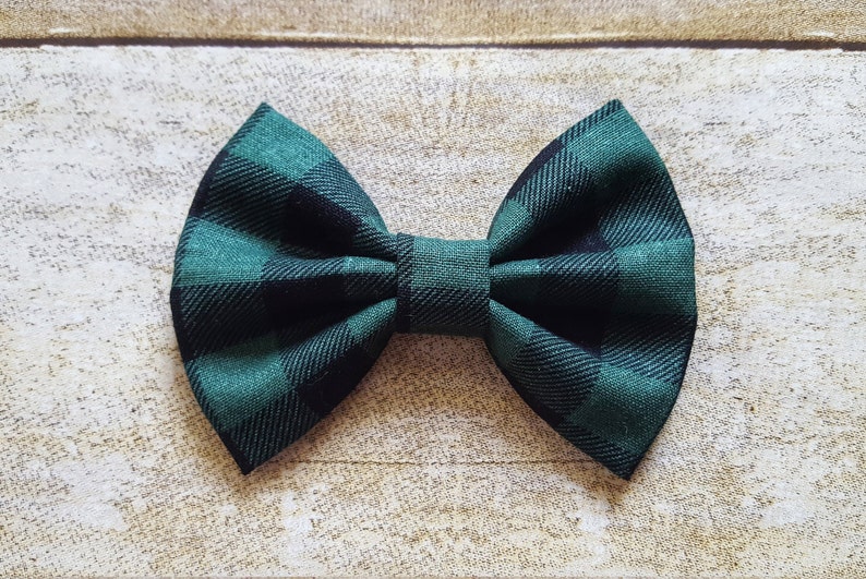 Red Plaid Hair Bow Green Plaid Hair Bow Plaid Hair Bows - Etsy