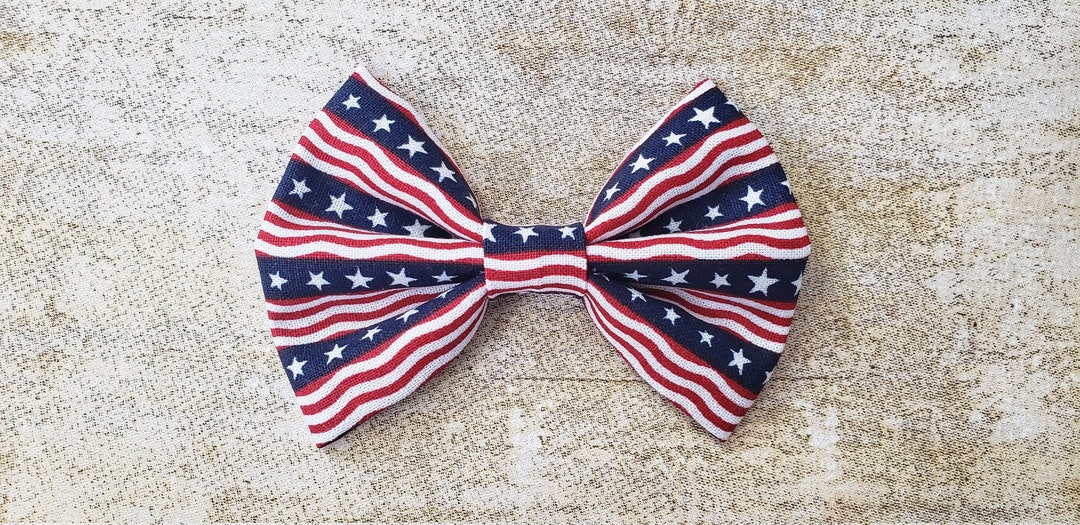 Fourth of July Hair Bow Patriotic Hair Bow Fourth of July - Etsy