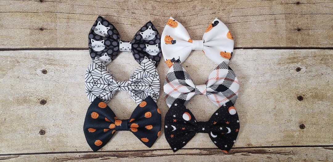Halloween Bows Halloween Hair Bows Halloween Hair Clips Baby Girl