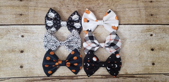 Halloween bows | Halloween hair bows | Halloween hair clips | Baby girl halloween | Halloween baby bows | Halloween headbands | Halloween