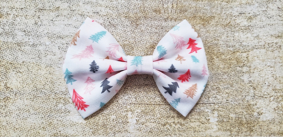 Christmas Tree Hair Bow Christmas Tree Bow Tree Hair Bow Etsy