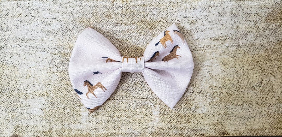 Horse Hair Bow Horse Bow Horse Hair Clip Horse Baby Bow Baby Girl