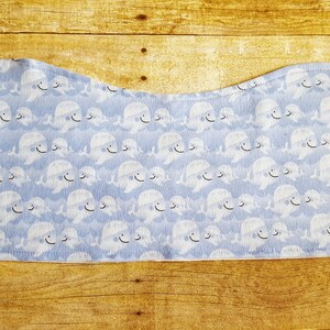 Baby burp cloths Boy burp cloths Baby boy whales Whale burp cloths Burp cloths Baby shower gift Burp cloths set of 3 Burp rags image 5