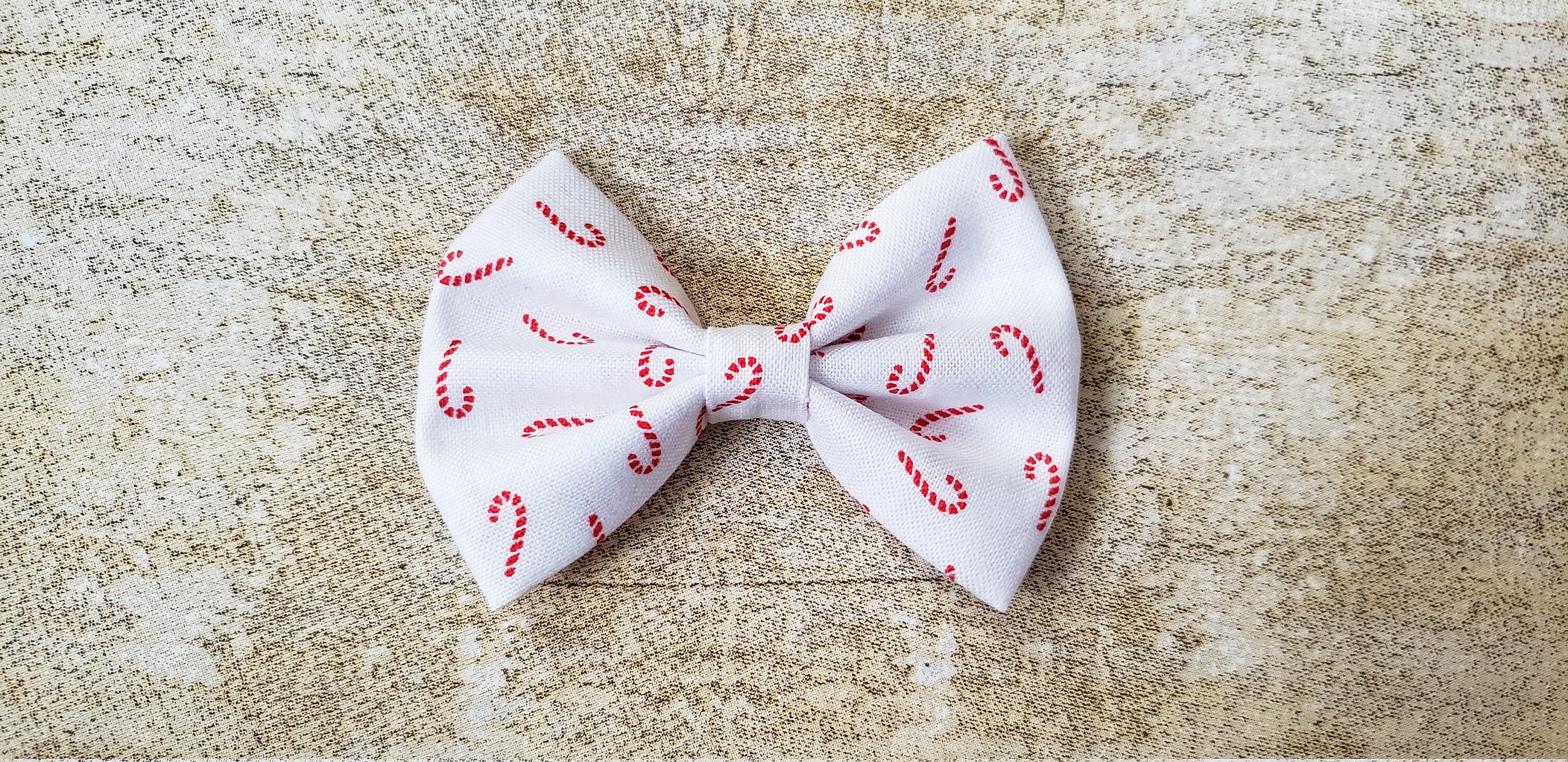 Candy Cane Hair Bow Candy Cane Bows Candy Cane Hair Clip Etsy