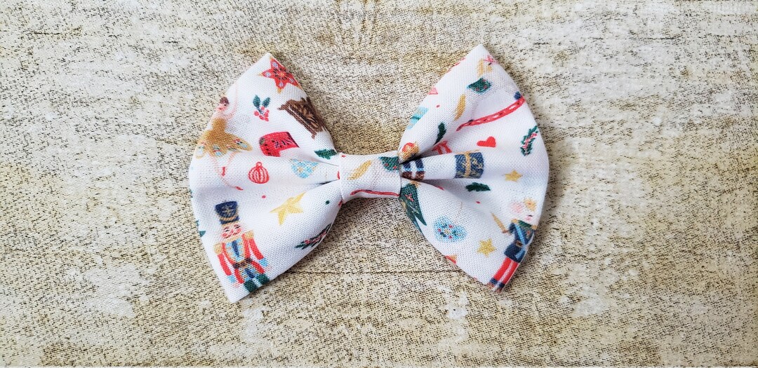 Nutcracker Hair Bow Nutcracker Hair Clip Nutcracker Bow the Nutcracker