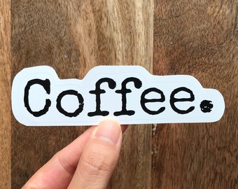 Coffee Sticker