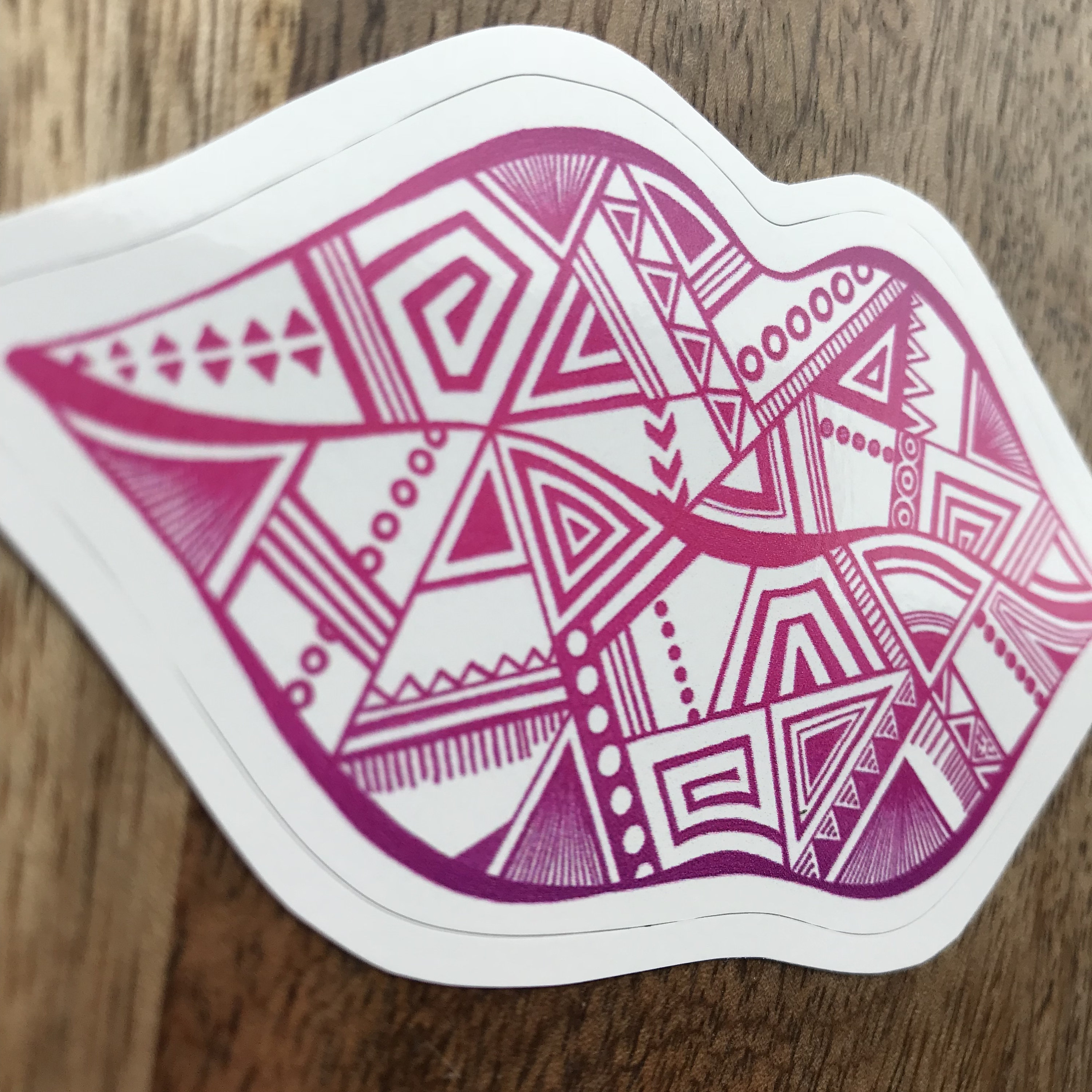 Sticker Printer Lips Lips Sticker, Kiss Sticker, Retro Lips Sticker, Yeti Sticker, Laptop ...
