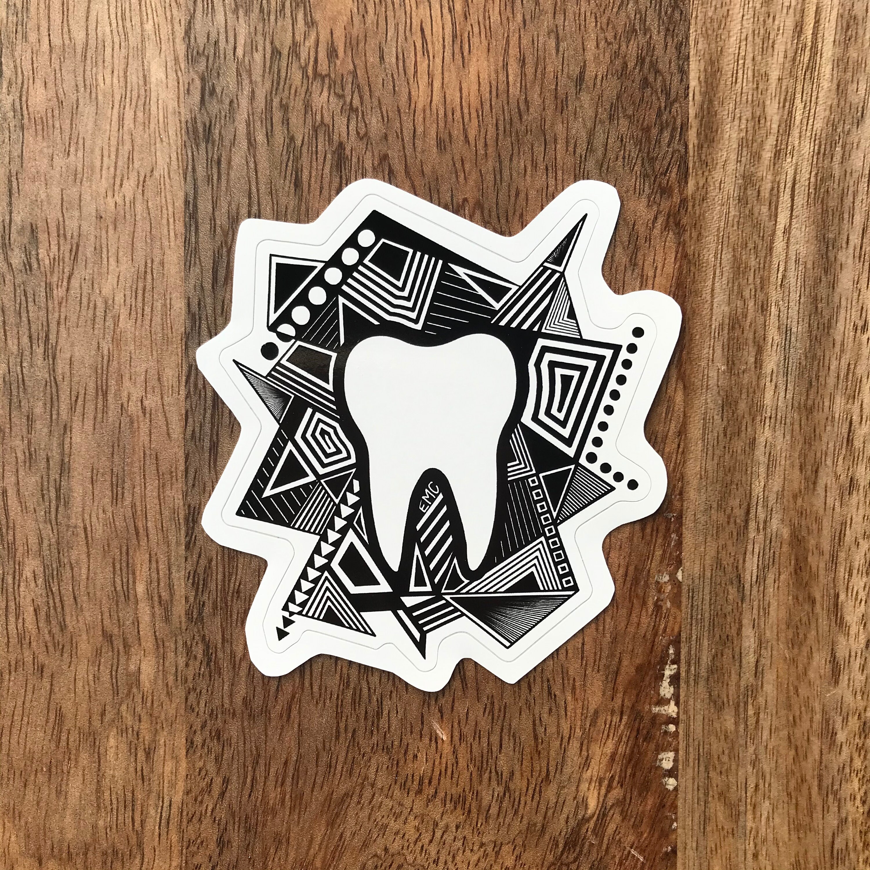 Tooth Sticker Post Tooth Sticker, Dental Hygienist Sticker, RDH Sticker, RDA Sticker ...