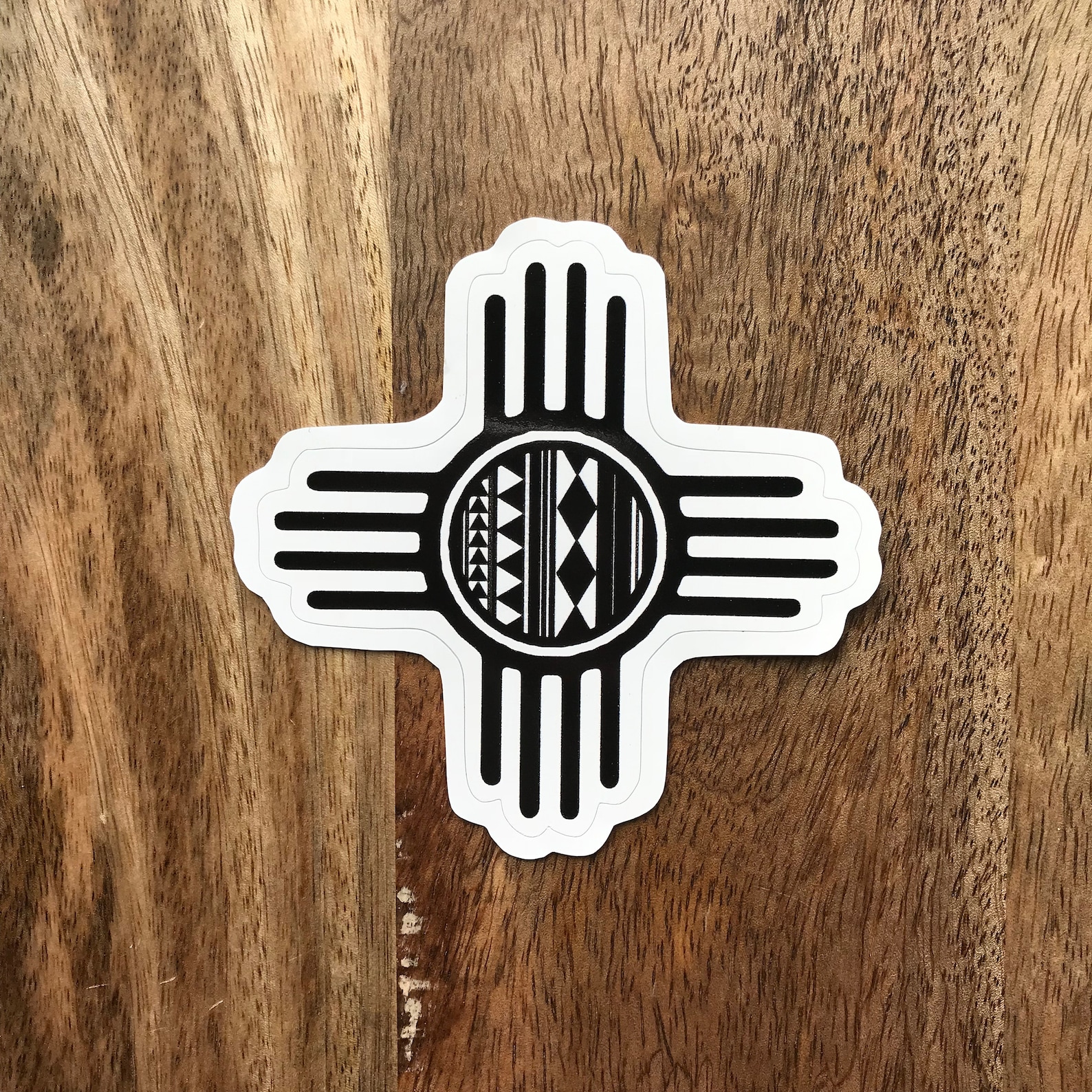 Southwest Zia Sticker Zia Sticker Zia Symbol Sticker Etsy