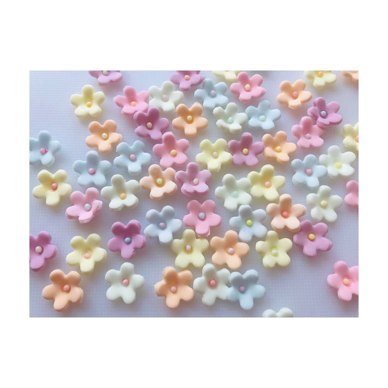 Edible Blossom/flowers. Pastels. Etsy
