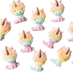 Baby Unicorn Cupcake Toppers image 1