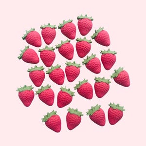 Strawberry Cake Toppers.