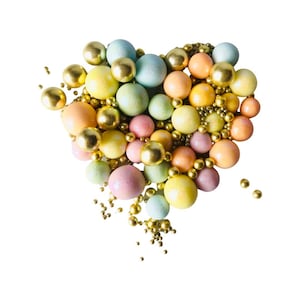 Edible Pearls/pastel/gold/rainbow