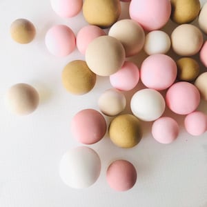 Perlas/bolas/adornos para tartas comestibles mate