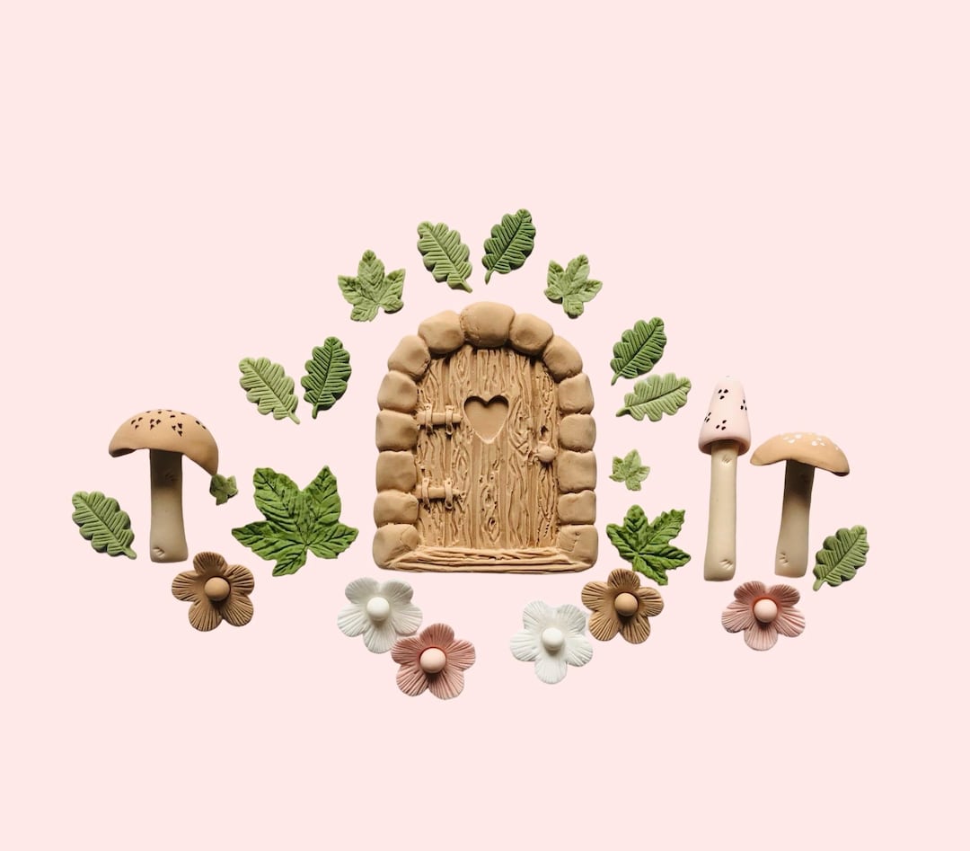 Woodland Fairy Door Cake Topper Set. - Etsy