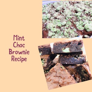 Brownie/Mint Choc Recipe