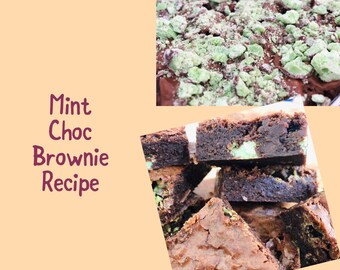 Brownie/Mint Choc Recipe