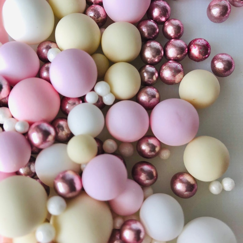 Edible Pearls/rose Gold Collection Etsy