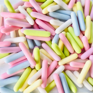 Bastoncini pastello/decorazioni per torte.