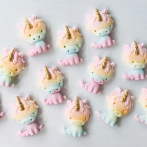 Baby Unicorn Cupcake Toppers image 2