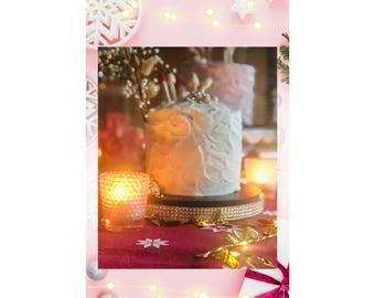 Traditional Rich Fruit Cake Recipe, Moist Christmas Cake Digital Download, Easy Iced Fruitcake Baking Guide, Traditional British Cake Recipe