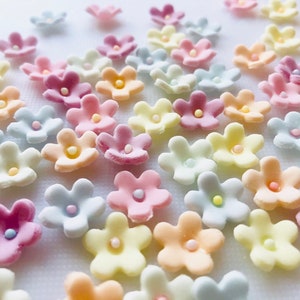 Edible Blossom/flowers. Pastels.