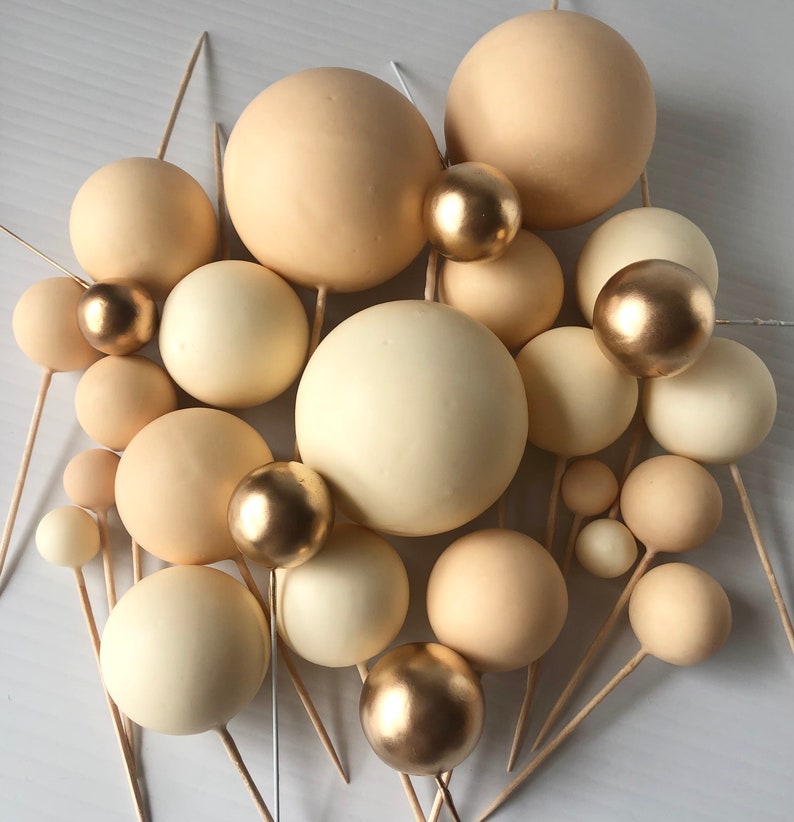 Spheres/balls/cake Toppers. Etsy Australia