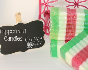 Peppermint Candies - Fancy Sudz - Artisan Soap