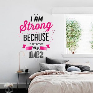 Citazione Ispirazione Parete Decal, Ufficio parete decalcomania, Decalcomania Lettering