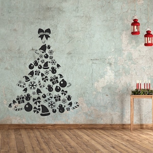 Winter Weihnachtsaufkleber, Schneemann Aufkleber, Fensteraufkleber Weihnachten, Fensteraufkleber, Fenstersticker, Rentier Aufkleber