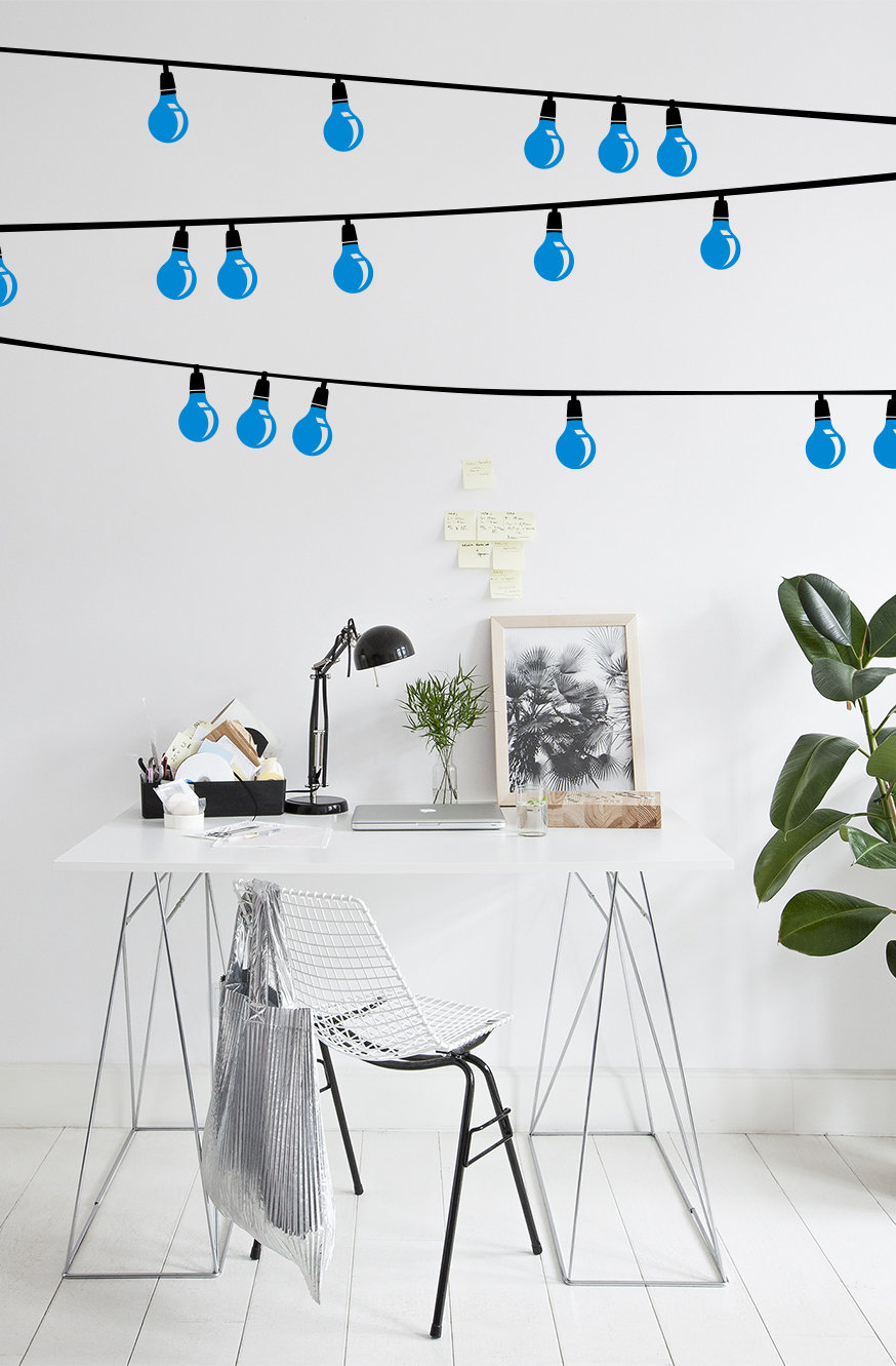 Christmas Lights Decal Window Lights Sticker for Christmas Etsy UK