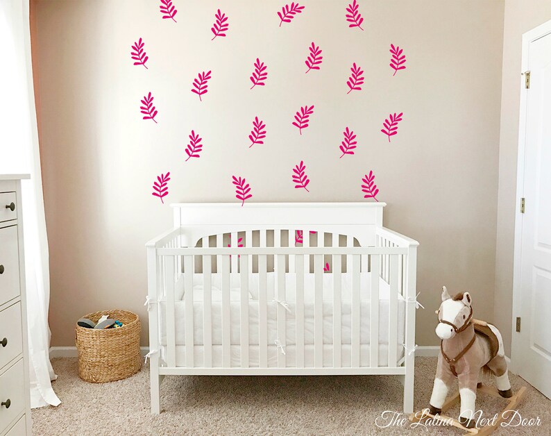 Autumn Leaves Decal Gold Leaves Wall Decal Nature Wall Etsy UK