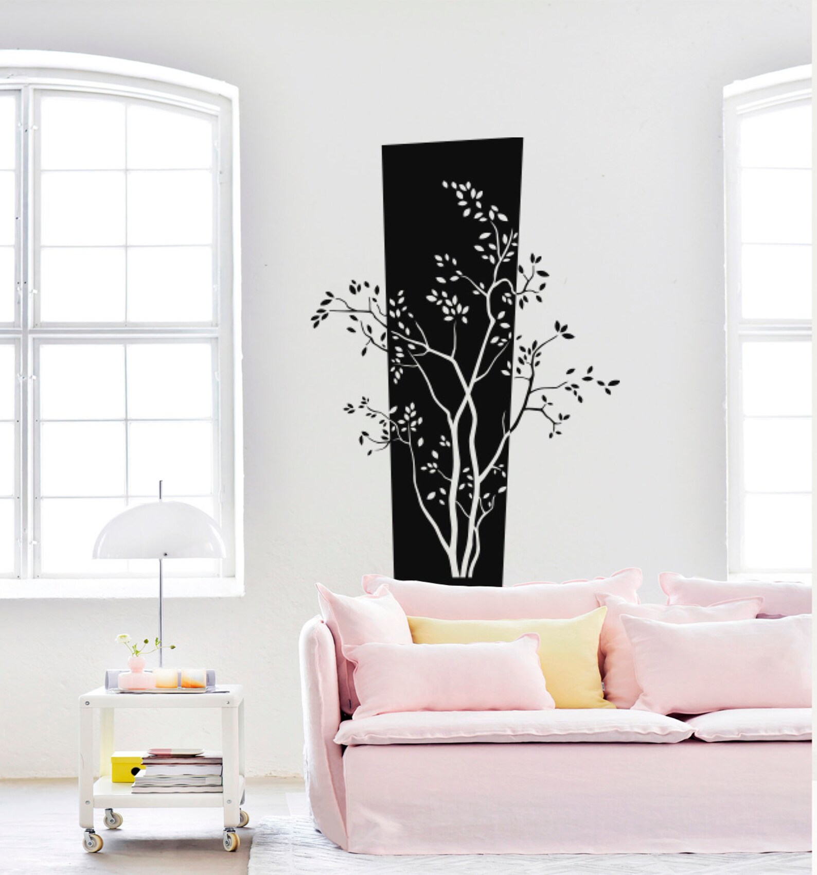 Tree Wall Decal Gold Tree Decal Bedroom Vinyl Decals Etsy UK