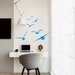 Flying Birds Wall Decals, Birds Vinyl Decals, Bedroom Stickers - Etsy