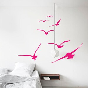 Flying Birds Wall Decals, Birds Vinyl Decals, Bedroom Stickers - Etsy UK