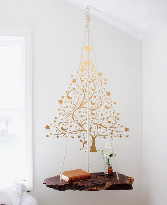 Removable Lettering Merry Christmas Tree Wall Sticker for Window Room Decor 8C Removable Lettering Merry Christmas Tree Wall Sticker for Window Room Decor 8C