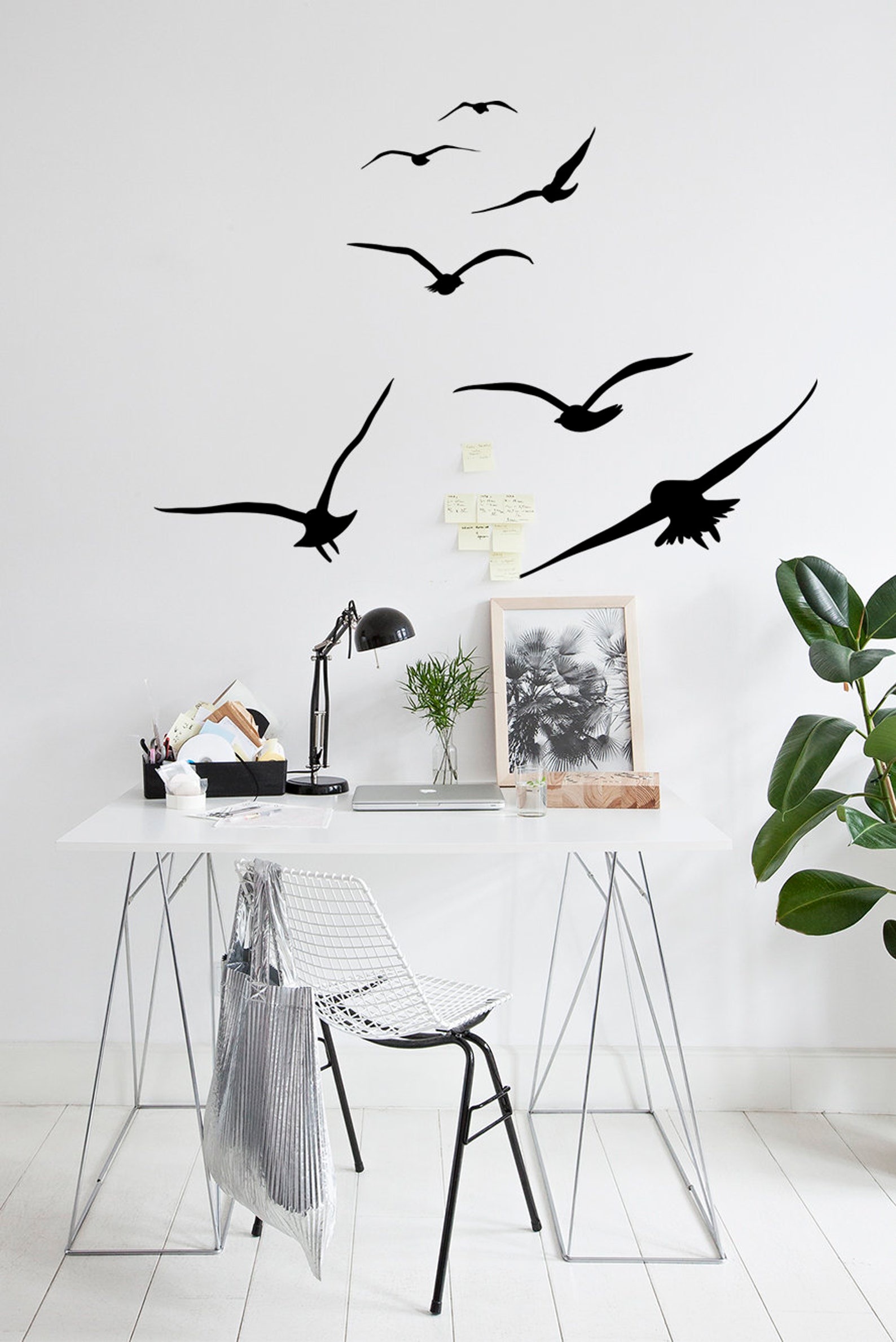 Flying Birds Wall Decals Birds Vinyl Decals Bedroom Stickers - Etsy UK