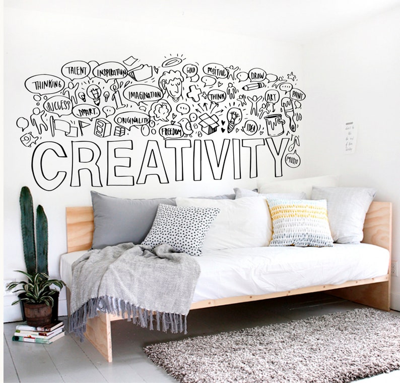 Creativity Wall Decal Classroom Wall Decal Office Wall Etsy UK