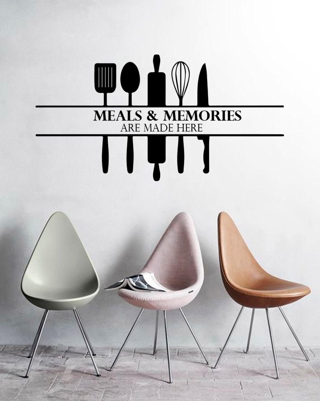 Kitchen Wall Decal, Family Wall Decal, Kitchen Quote, Kitchen Wall ...