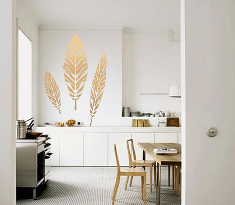 Tropical Leaf Wall Decal Big Leaves Decal Nature Wall Decal Etsy tropical-leaf-wall-decal-big-leaves-decal-nature-wall-decal-etsy