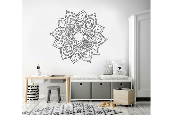 Mandala wall sticker deals