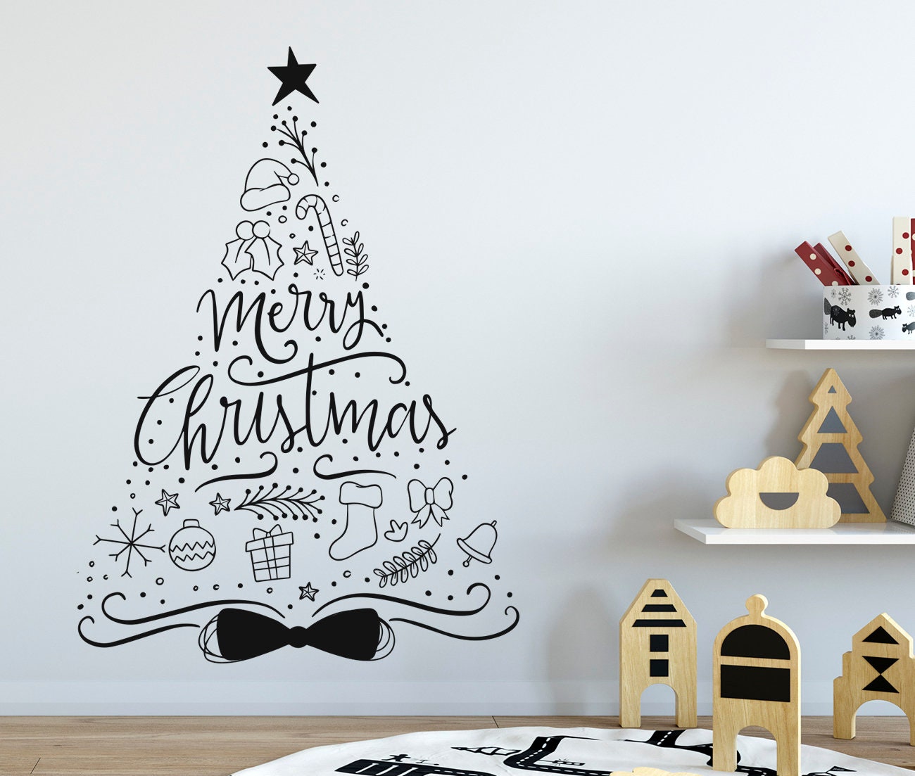 3x Merry Christmas Tree in GOLD Xmas Vinyl Decal Sticker Xmas Wine Bottle Window 3x Merry Christmas Tree in GOLD Xmas Vinyl Decal Sticker Xmas Wine Bottle Window