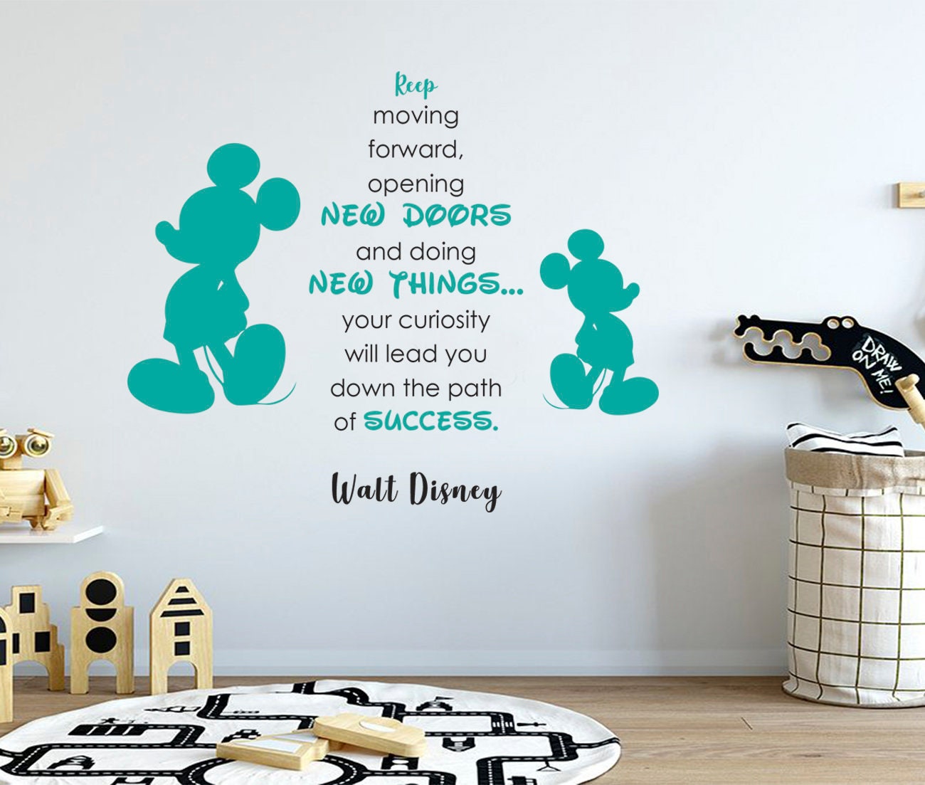 Mickey mouse wall decal deals