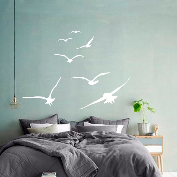 Bird Wall Decal Etsy UK